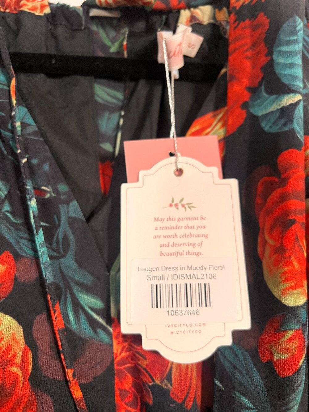 NWT Ivy City Floral Dress sz S - Picture 4 of 5